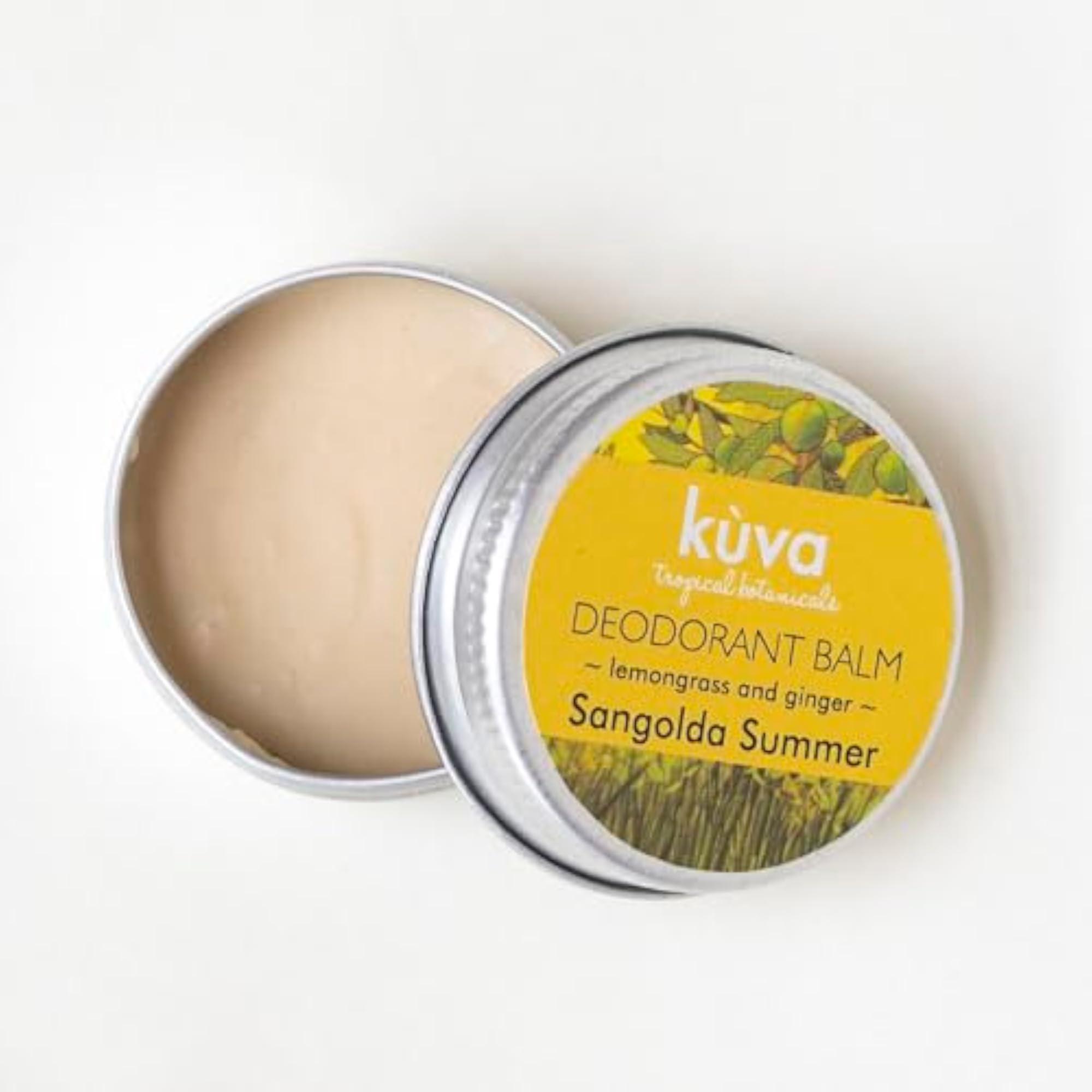 Natural Lemongrass & Ginger Deodorant for Men & Women